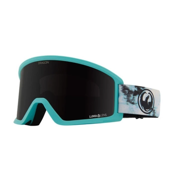 Gogle narciarskie Dragon DX3 OTG x Spyder snowboardowe niebieskie cat. S4