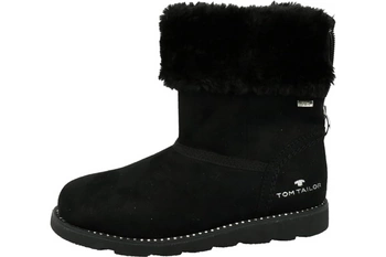 Buty dziecięce Tom Tailor zimowe ocieplane czarne