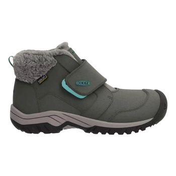 Buty dziecięce KEEN Kootenay IV Mid WP zimowe skórzane szare