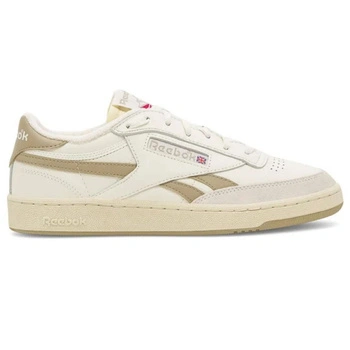Buty damskie Reebok Club C Revenge Vintage sneakersy sportowe beżowe skórzane