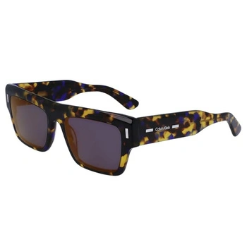 Okulary unisex Calvin Klein CK23504S 422 przeciwsłoneczne prostokątne z filtem cat. S3