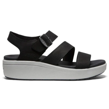 Sandały damskie Keen Ellecity Backstrap skórzane czarne