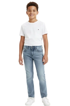 Spodnie dziecięce Tommy Hilfiger Scanton jeansy niebieskie