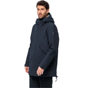 Kurtka męska Jack Wolfskin Talforst parka granatowa wodoodporna r. XL