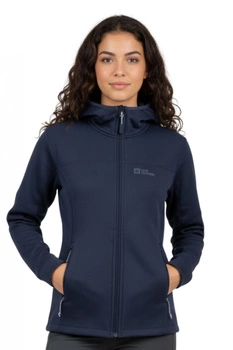 Bluza damska Jack Wolfskin Hirschberg z kapturem trekkingowa