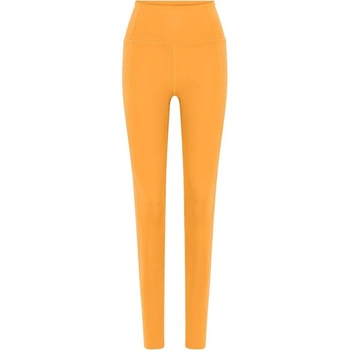 Legginsy damskie Girlfriend Collective Compressive z wysokim stanem żółte r. XS