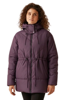 Kurtka damska Regatta Rurie zimowa ocieplana fioletowa