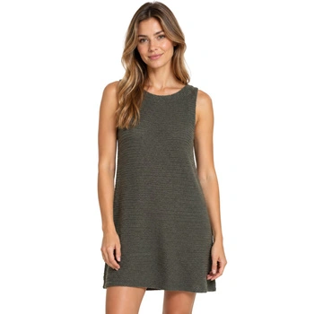Sukienka damska Sarah Pacini trapezowa khaki r. ona size