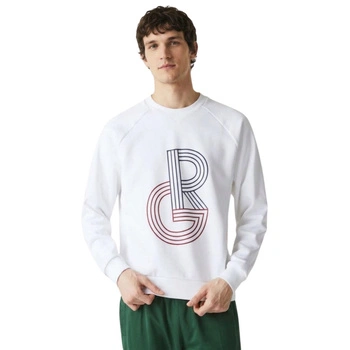 Bluza męska Lacoste Roland Garros biała sportowa z bawełny r. XS