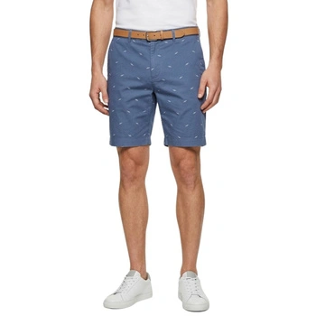 Spodenki męskie Hackett London Seagull chino niebieskie krótkie r. W40