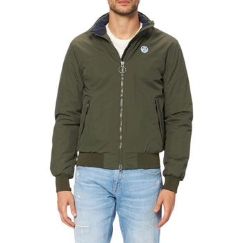 Kurtka męska North Sails Sailor zimowa ciepła bez kaptura zielona