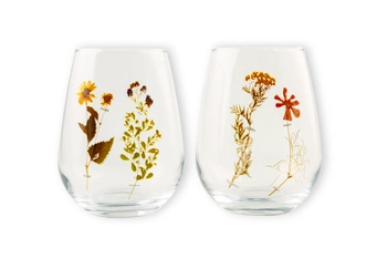 Szklanki Blomus Flow Smoke Rosemary wysokie szklanka 400 ml 2 sztuki