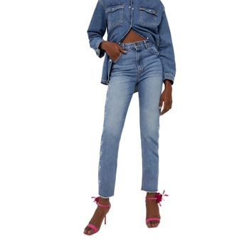 Spodnie damskie Liu Jo New Mom jeansowe proste