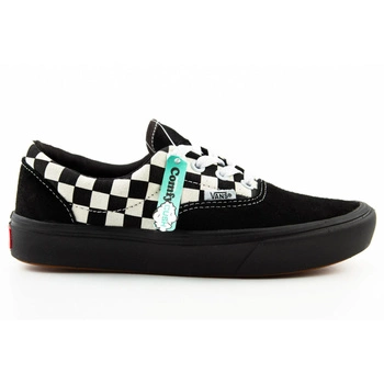 Buty damskie Vans Era Comfycush trampki skóra zamszowa czarne