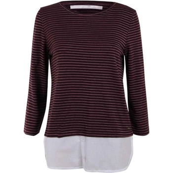 Bluzka Tom Tailor Striped 2in1 Style bawełniana