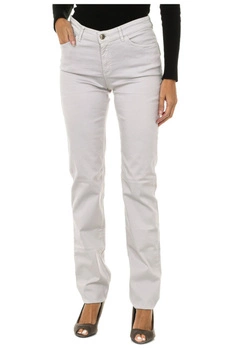 Spodnie damskie Emporio Armani klasyczne beżowe