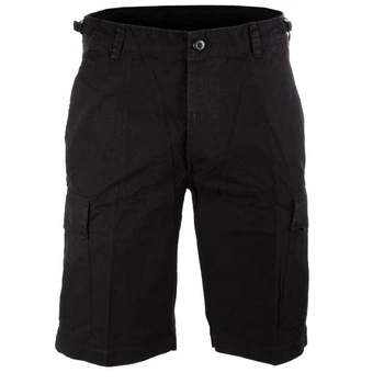 Spodenki męskie Mil-Tec Bermuda czarne krótkie taktyczne