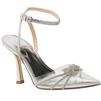 Buty damskie Guess Syena transparentne szpilki zdobione cyrkoniami r. 37