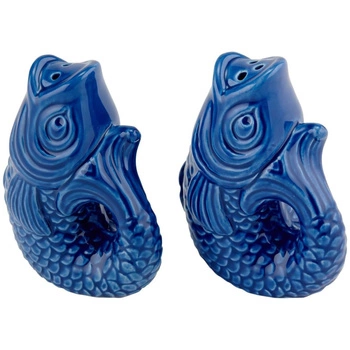 Pieprzniczka i solniczka Gift Company ceramiczne ryby niebieskie