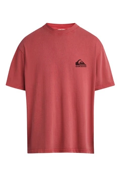Koszulka męska Quiksilver Nd Landscape coral t-shirt z nadrukiem na plecach