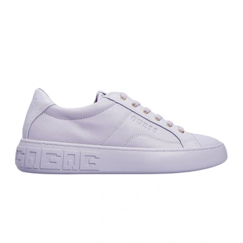 Buty damskie Guess sneakersy fioletowe skórzane