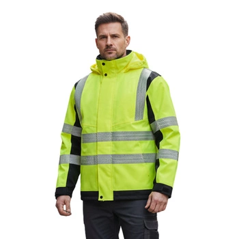 Kurtka męska Korntex Hi-Vis robocza ocieplana