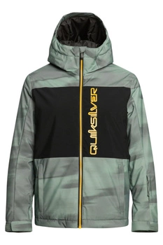 Kurtka chłopięca Quiksilver Side Hit - Technical Snow zimowa narciarska zielona