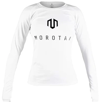 Koszulka damska Morotai Premium Longsleeve treningowa sportowa biała