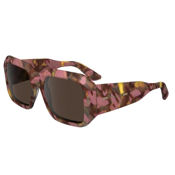 Okulary przeciwsłoneczne Calvin Klein CK23536s 663 havana damskie kocie oczy