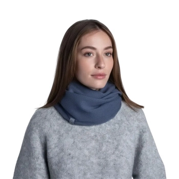 Komin Buff Knitted Infinity damski komin niebieski