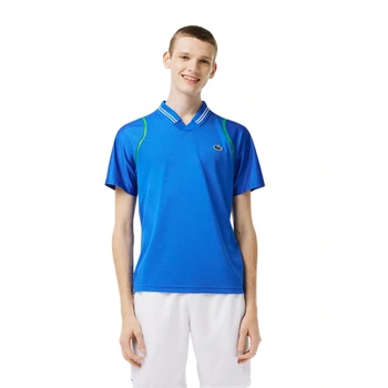 Koszulka męska Lacoste polówka sportowa tenisowa niebieska r. XS