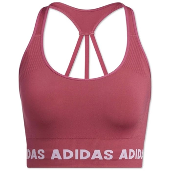 Top damski Adidas Aeroknit sportowy biustonosz różowy