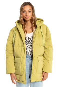 Kurtka damska Billabong Mad For You zimowa puchowa zielona r. L