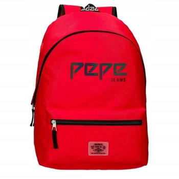 Plecak Pepe Jeans London szkolny sportowy czerwony