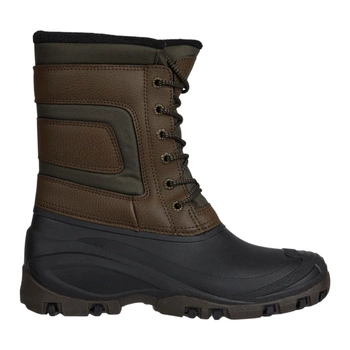 Buty męskie McKinley Rick III śniegowce ocieplane brązowe