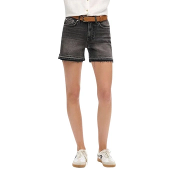 Spodenki damskie Superdry Vintage Mid Rise jeansowe shorty