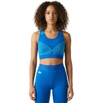 Top damski Lacoste Sport Seamless sportowy niebieski r. S