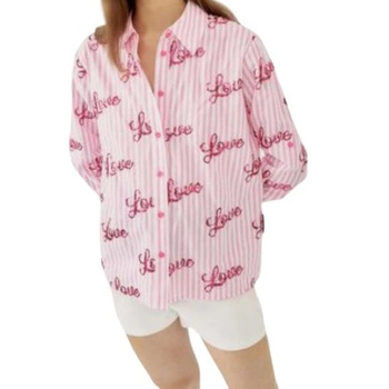 Koszula damska Silvian Heach Bajital w paski cekiny