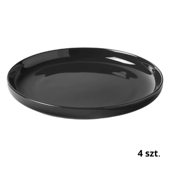 Zastawa stołowa Westwing Nessa talerz deserowy zestaw szary 4 sztuki