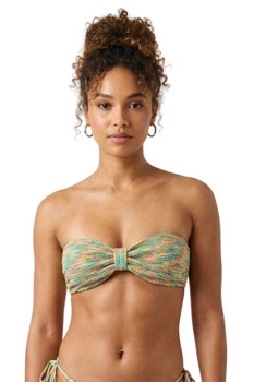 Góra od bikini DAKINE bandeau opaska tęcza r. S