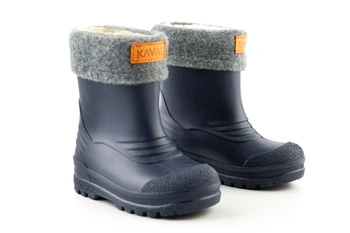 Kalosze dziecięce Kavat ocieplane na deszcz