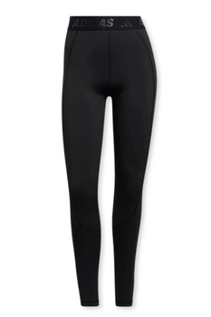 Legginsy damskie Adidas Techfit High Rise Long sportowe czarne r. XXS