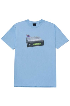 Koszulka męska HUF Head Unit bawełniana  z nadrukiem radia