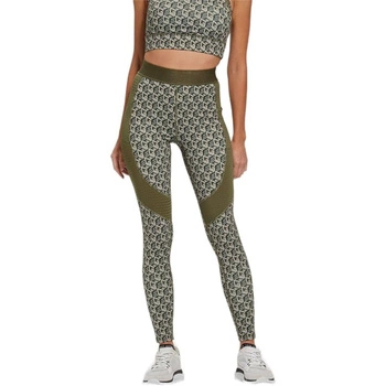 Legginsy damskie Guess Daria sportowe zielone