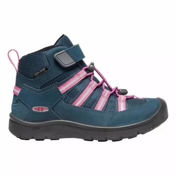 Buty dziecięce Keen Hikeport 2 Sport Mid WP trekkingowe niebieskie