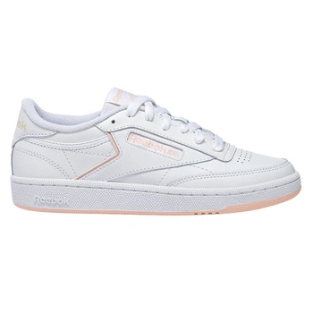 Buty damskie Reebok Club C 85 sneakersy sportowe białe skórzane