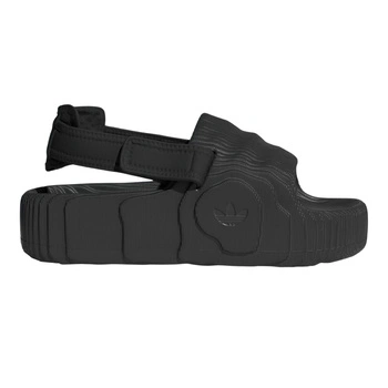 Klapki damskie Adidas Adilette 22 XLG czarne sandały na platformie