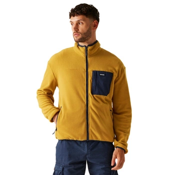 Polar męski Regatta Frankie rozsuwany musztardowy bluza
