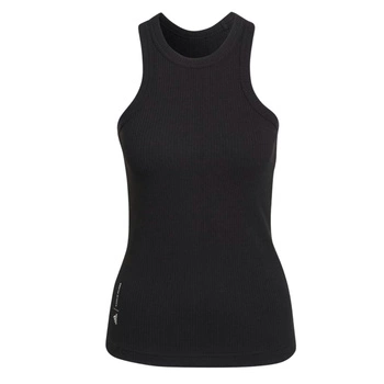 Koszulka damska Adidas Karlie Kloss Ribbed Tank sportowa czarna