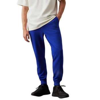 Spodnie męskie Calvin Klein Jeans bawełniane niebieskie